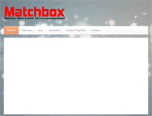 Tablet Screenshot of matchboxmusic.se